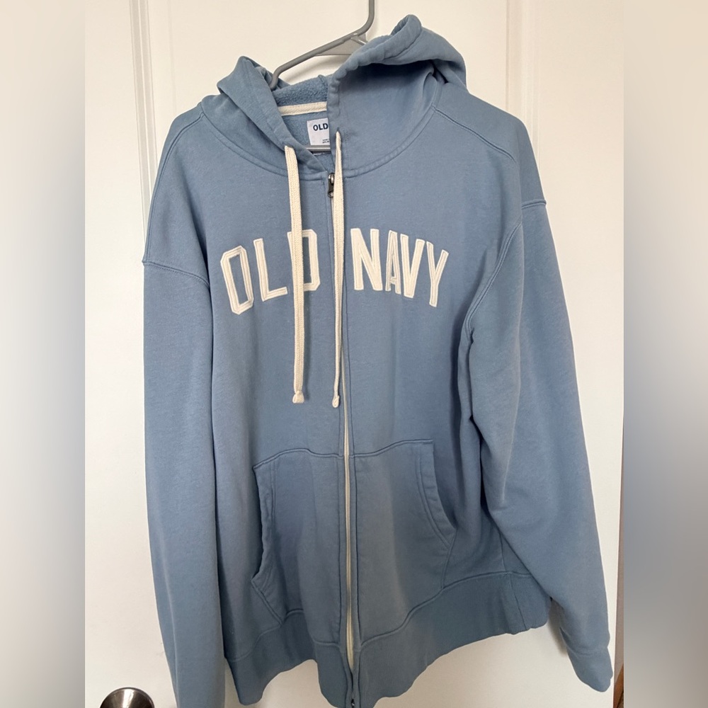 Old Navy Light Blue Fleece Jacket